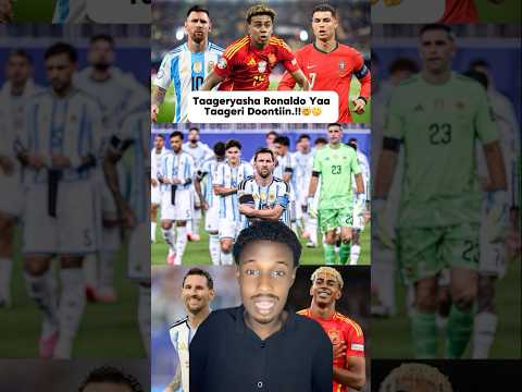 Taladaan Qaata Ronaldo Fans.👀 #ciyaalxamar #football #somalia