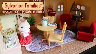 Sylvanian Families Cosy Cottage Unboxing & House tour Calico Critters