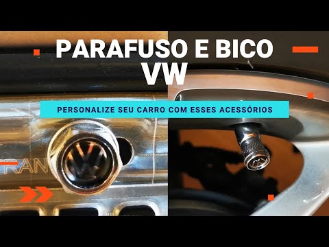 Parafusos e Bicos personalizados VW - Novo Polo