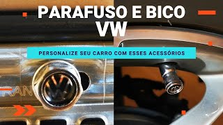 Parafusos e Bicos personalizados VW - Novo Polo