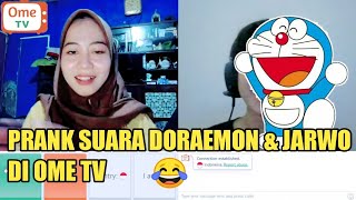 DORAEMON & JARWO VOICE PRANK ON OME TV | OME TV INDONESIA