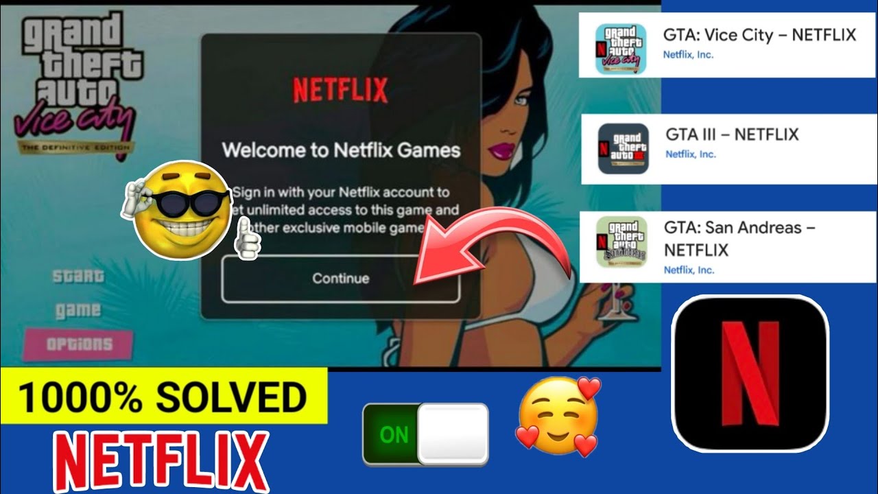 DramaAlert on X: Netflix released the GTA trilogy on mobile. ‼️🔥 This  includes: - GTA III - GTA Vice City - GTA San Andreas free to play with a  Netflix subscription.  /