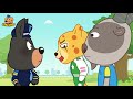 Strangers, Go Away!   Monster Cartoon   Outdoor Safety Tips   Kids Cartoon   Sheriff Labrador