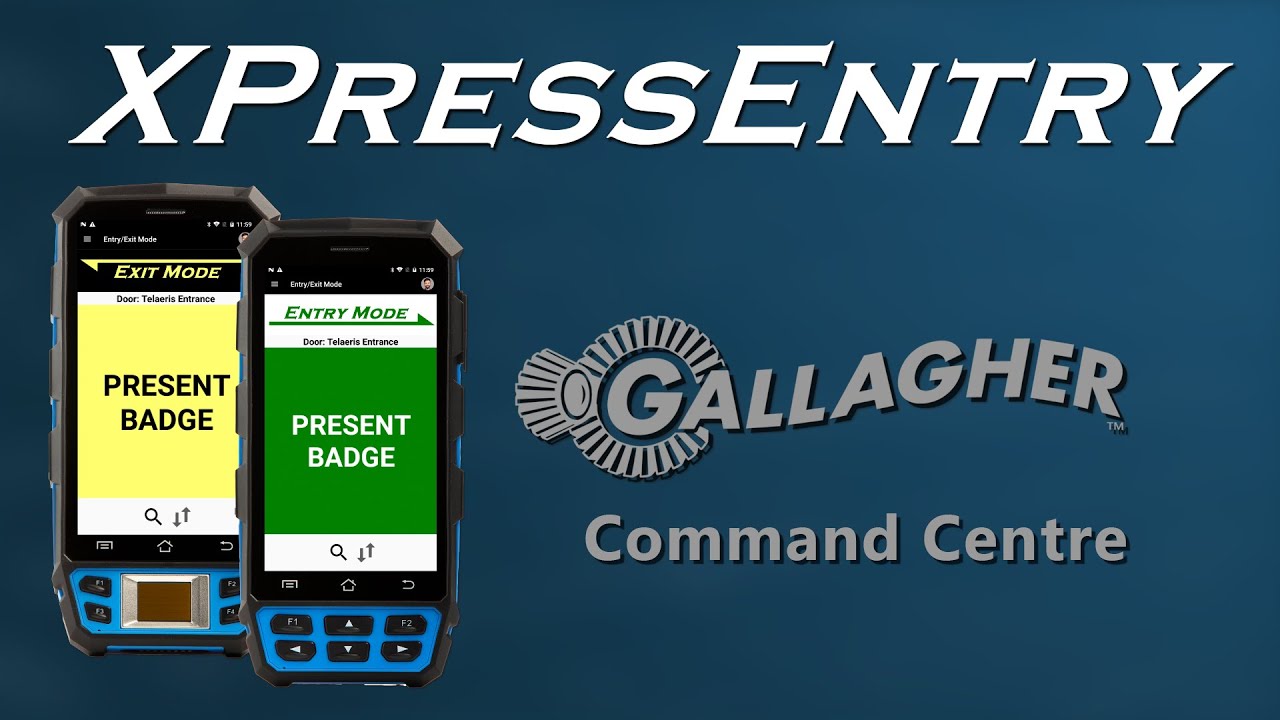 Gallagher Command Centre & XPressEntry Integration — Handheld Access