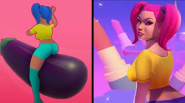 Forward vs Reverse Gaming in Baby Got Back! | All Levels Gameplay