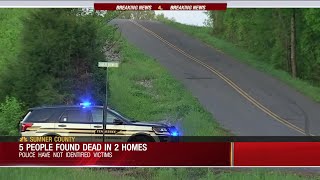 5 people found dead inside two Sumner Co. homes