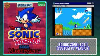 Sonic 1 (8-Bit) - Bridge Zone: Act 1 (Custom PC Version)