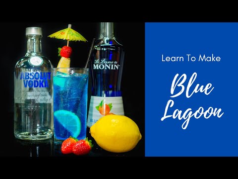 Vídeo: Com Fer Un Còctel Blue Lagoon
