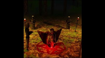 Lowpoly Demon Summoning Animation