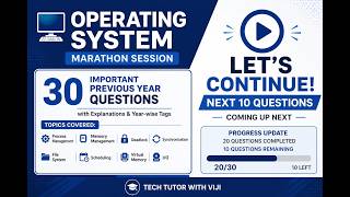 Operating System Important Questions Explained 🔥 | Disk Scheduling to ISR | UGC NET CS