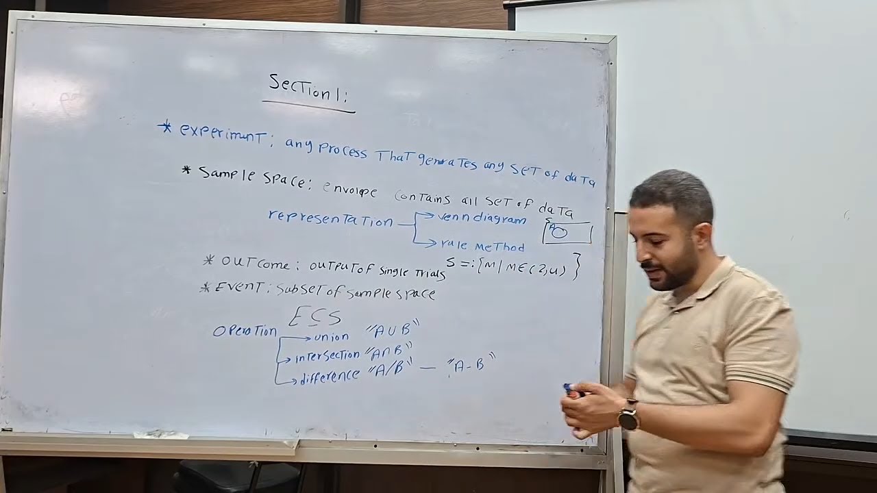 Advanced probability and statistics section 1 - Counting principles ...
