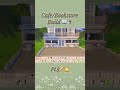 Cafe/Library 2 ☕️📖 #thesims4 #sims4mods #sims4 #sims4customcontent #sims4cc #cafe #bookstore