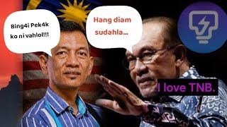 742 Jebat Derhaka. Vodo Non Kunyit ken4 pijak dgn TNB.