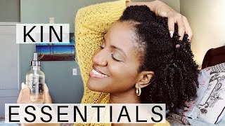 KIN Essentials For Type 4 Natural Hair | Grow Your Curls And Edges