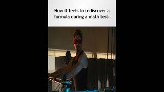 All that just for the teach to mark it as wrong cause u didn't use the proper formula 💔🥀