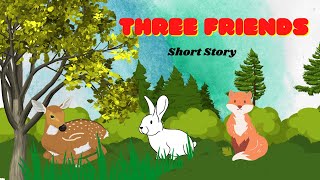 Three Friends I Short English Story I Moral Story In English