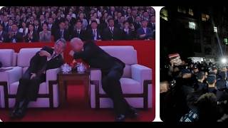 重慶爆發大規模抗議！訪朝失敗？蔡奇王毅私聊大笑！華春瑩忽然唱起來。黨媒接連發文，最怕日本擁核。美軍猛炸伊朗，伊朗猛攻鄰國
