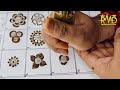 Henna classes day  4  how to draw different type of henna flowers  basic mehndi flowers  how to