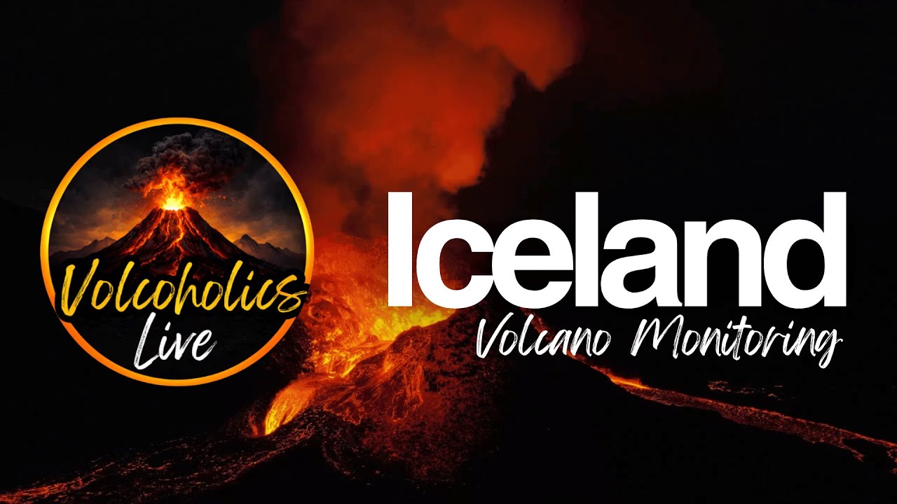 🔴 LIVE: Iceland Volcano & Earthquake Monitoring 24/7