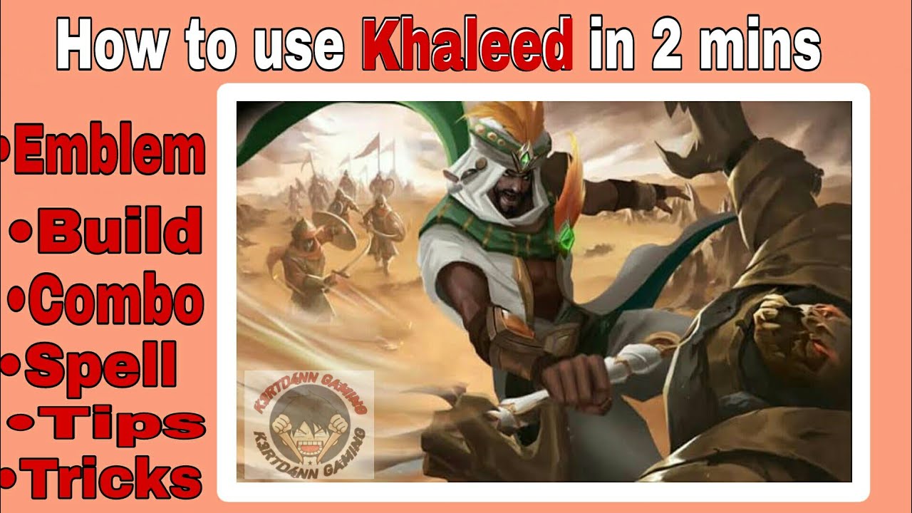 KHALEED GUIDE|PRO KHALEED|SAVAGE|TUTORIAL KHALEED|BE PRO IN JUST 2 MINS|-K3RTD4NN Gaming
