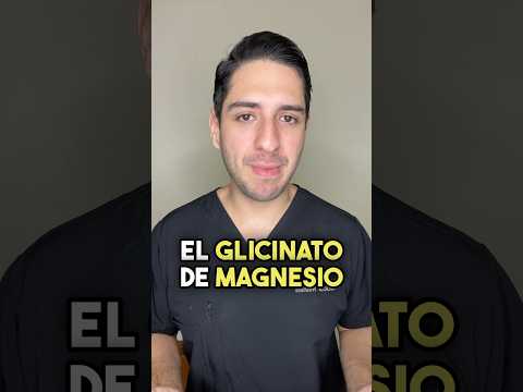 El mejor magnesio para dormir mejor: Glicinato de magnesio #shorts #magnesio #salud #bienestar