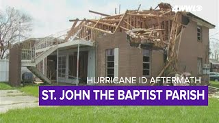 Ida aftermath: St. John the Baptist Parish