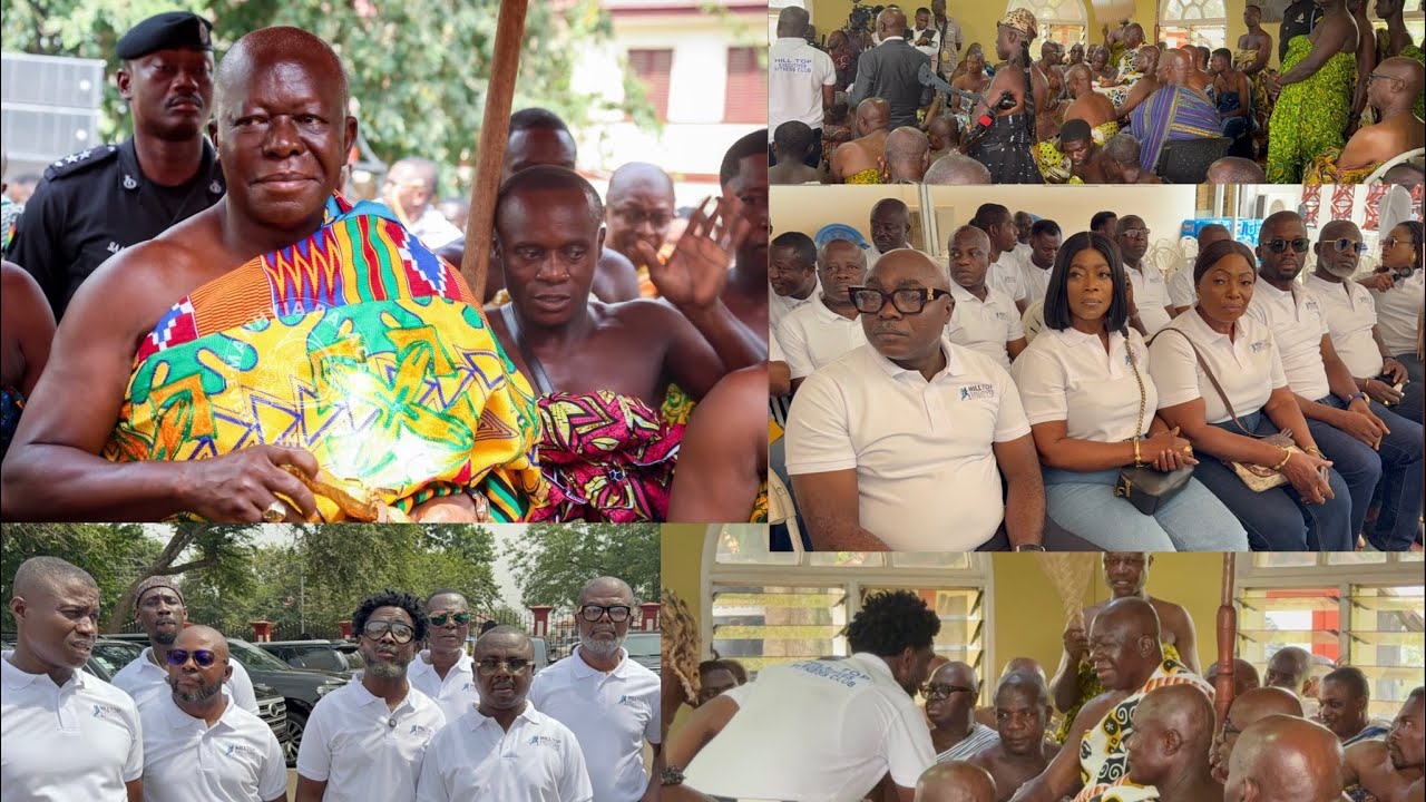 Waow🥰✌️Hill Top Executive Fitness Club Joined Asantehene to Celebrate Awukude3 at Manyhiaa 