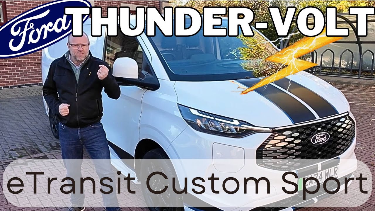 218 BHP & a Kettle?! Testing the Ford eTransit Custom Sport - Who will love it and why 