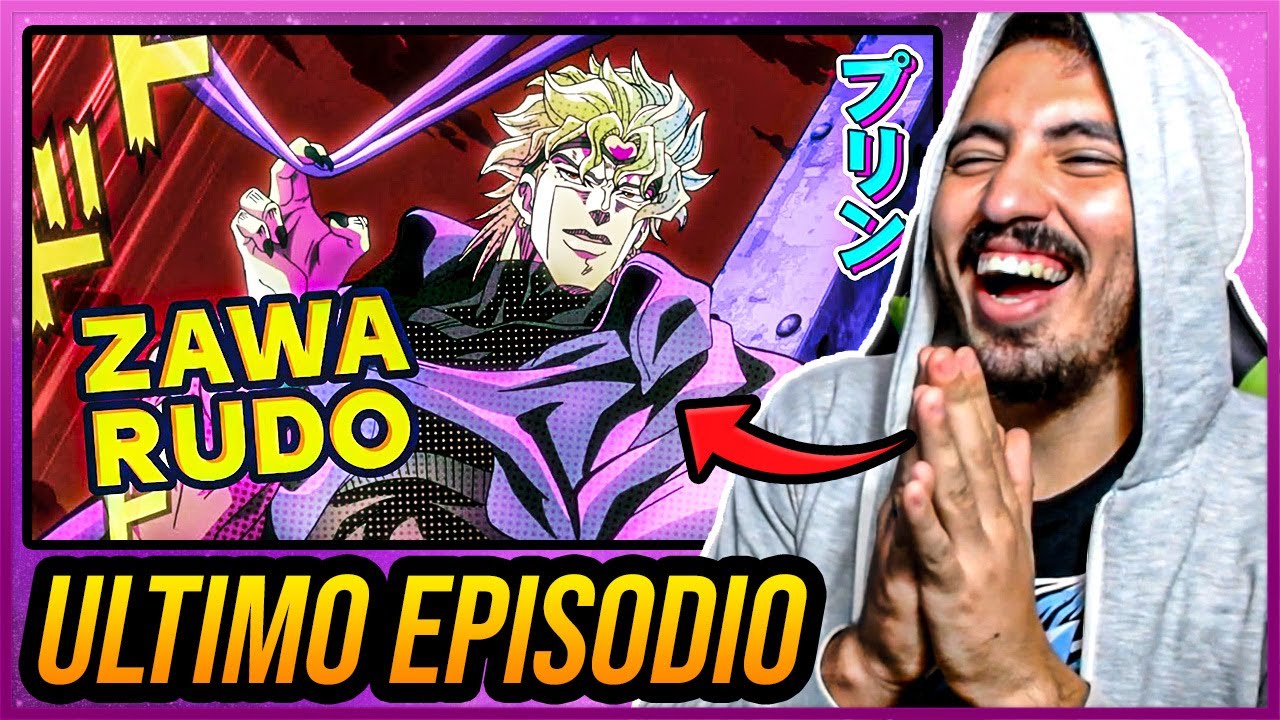 HOMENS FORTES EM POSES GULOSAS // ZAAAAAWAAAAAAARUDOOO (FINAL) jojo bizarre adventure | Leozin React