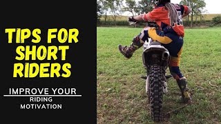 Enduro Tips for Short Riders