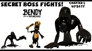 Bendy And The Ink Machine Chapter 3 Secret Boss Fights Chapter 4 Update