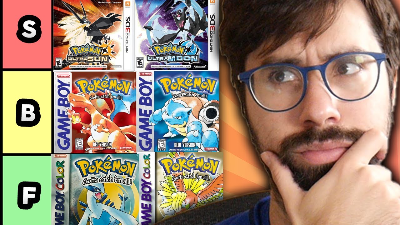 Ranking Every Pokemon Game _ Every Pokémon Game Ranked Worst to Best ...