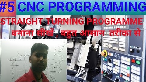 Straight Turning Programming|| CNC PROGRAMMING || Golden Automation ||