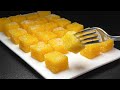 Statt Bonbons! Köstliches Orangen-Dessert in 5 Minuten! Keine Gelatine!