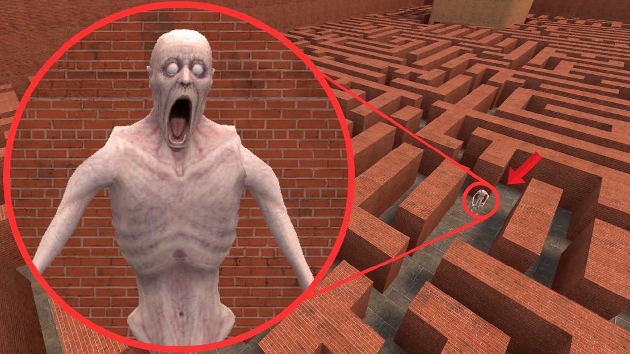 SCP-096 Never Stops Chasing You #scp096 #Gmod - YouTube