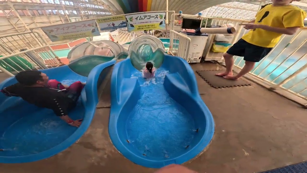 スパリゾートハワイアンズ♥ウォータースライダー