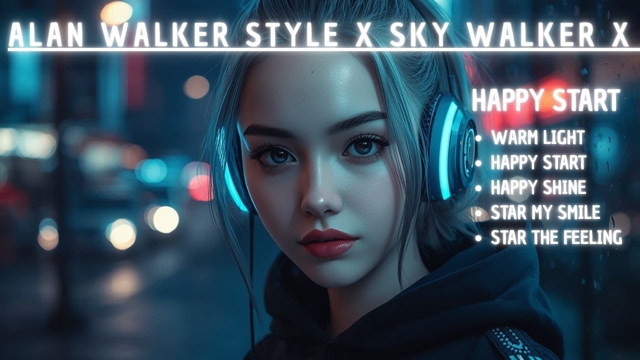 ALAN WALKER STYLE X SKY WALKER X || HAPPY START || NEW ALBUM 2025
