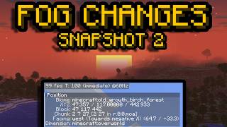 Changed Fog, UI Changes AND Minecraft Dungeons 2! Minecraft 26.4 Snapshot 2!
