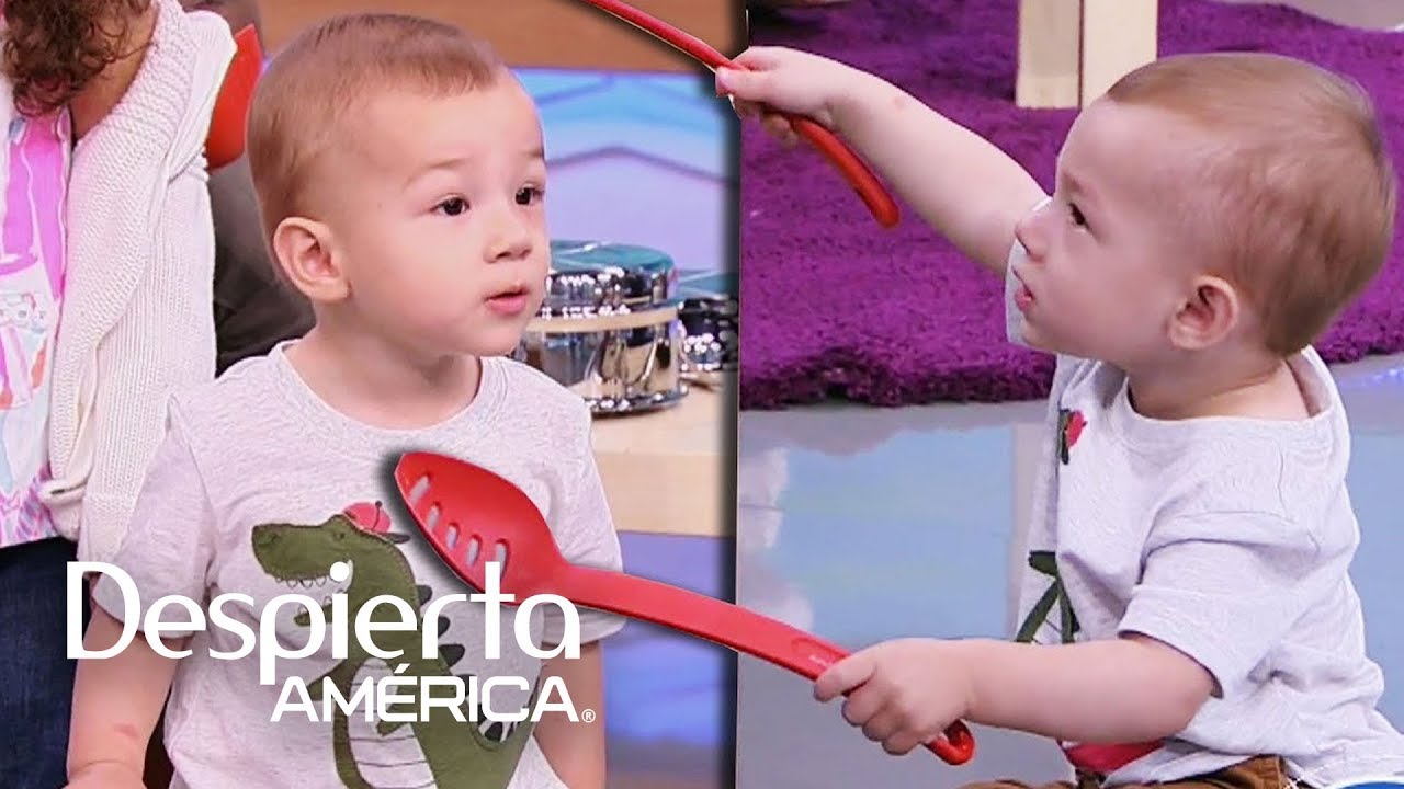 Liam, el hijo de Alan Tacher, es un bebé que adora hacer ruido | Dr. Juan justiciar