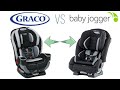 Graco Extend2Fit vs Baby Jogger City View - Convertible car seat review