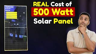 Whats The Real Cost Of A 500 Watt Solar Panel System For Your Home