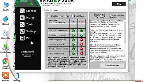 How to disable and enable smadav antivirus