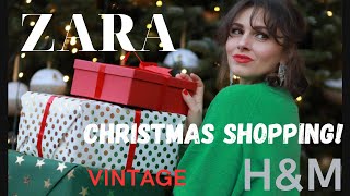 Повертаюсь в стиль Zara, H&amp;M, вінтаж, святкові образи, зимова капсула. Christmas lookbook ЛУКБУК.