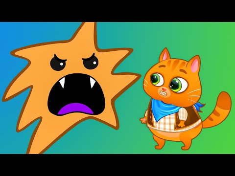 Суровый КОТИК БУБУ #73. ПРИЗРАК БУБАКА хочет съесть Бубу. Мультик ИГРА про котят на Игрули TV