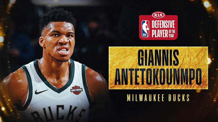 Giannis Antetokounmpo Wins #KiaDPOY | 2019-20 NBA Season