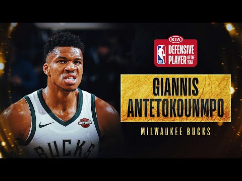 Giannis Antetokounmpo Wins 2020 Kia NBA Defensive Player Of The Year!