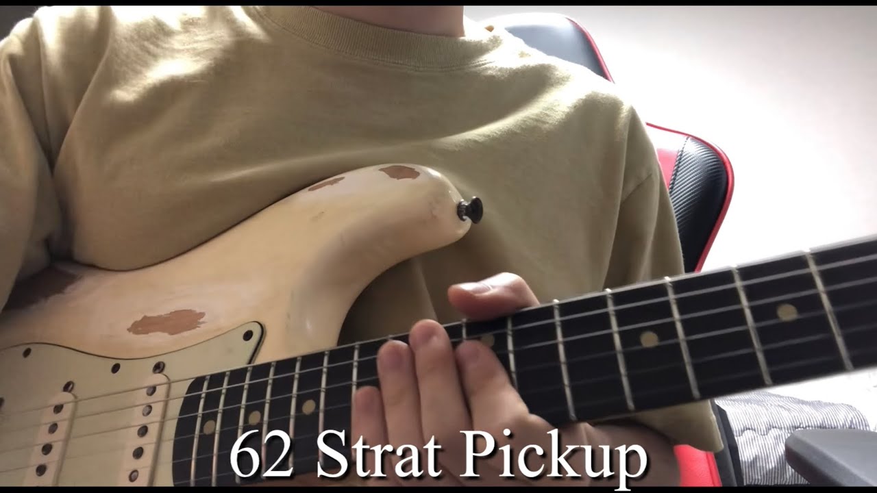 62 reissue Pickup Vs Seymour Duncan SSL-1 Comparison - YouTube