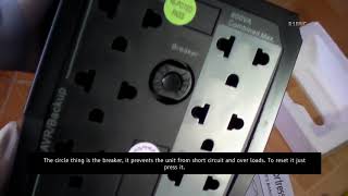 Fortress 800i UPS 650VA Uninterruptible Power Supply Unboxing and Review