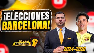 EN VIVO ELECCIONES BARCELONA SC 2024 - 2028