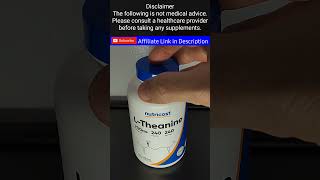 Nutricost L-Theanine 200mg, 240 Capsules #ltheanine #supplements